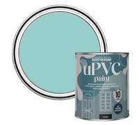 Rust-Oleum Teal Gloss Upvc Paint 750Ml