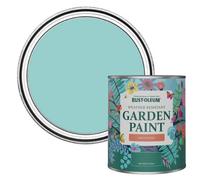 Rust-Oleum Blue Mould-Resistant Garden Paint In Satin Finish - Teal 750ml