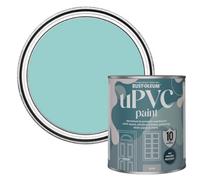 Rust-Oleum Blue uPVC Door and Window Paint In Satin Finish - Teal 750ml