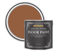 Rust-Oleum Scratch-Resistant Floor Paint in Chalky Finish - Terracotta 2.5L