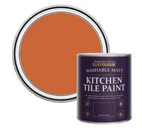 Rust-Oleum Tiger Tea Matt Kitchen Tile Paint 750Ml