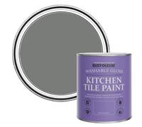 Rust-Oleum Torch Grey Gloss Kitchen Tile Paint 750Ml