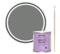 Rust-Oleum Stain-Resistant Grey Kitchen Tile Grout Paint -Torch Grey 250ml