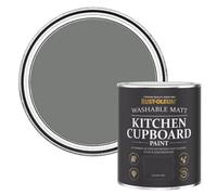 Rust-Oleum Torch Grey Matt Kitchen Cupboard Paint 750Ml