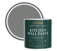Rust-Oleum Torch Grey Matt Kitchen Wall Paint 2.5L