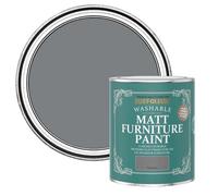 Rust-Oleum Torch Grey Matt Multi-Room Furniture Paint, 750Ml