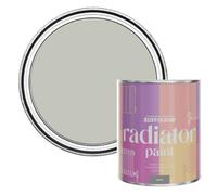 Rust-Oleum Grey Heat Resistant Radiator Paint in Satin Finish - Tyne Fog 750ml