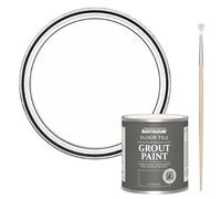 Rust-Oleum Ultra-Durable White Floor Tile Grout Paint -Chalk White 250ml