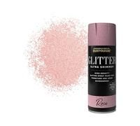 Rust-Oleum Ultra Shimmer Rose Gloss Glitter Effect Multi-Surface Topcoat Spray Paint 400ml Aerosol