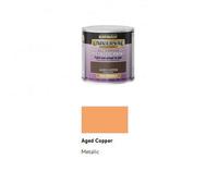Rust-Oleum Universal All Surface Brush On Metallic Paint - Aged Copper - 250Ml