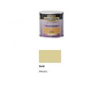 Rust-Oleum Universal All Surface Brush On Metallic Paint - Gold - 250Ml