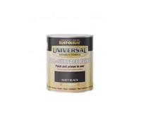 Rust-Oleum Universal All Surface Brush On Paint - Matt - Black - 250Ml