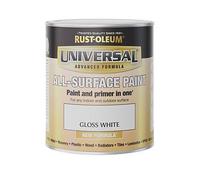 Rust-Oleum Universal White Gloss All-Surface Paint 750Ml