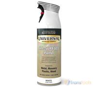 Rust-Oleum 400ml Universal Spray Paint - Gloss White