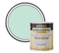 Rust-Oleum Universal Paint & Primer Satin Duck Egg Blue 750ml