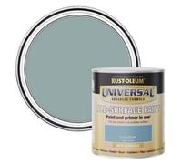 Rust-Oleum Universal Paint & Primer Satin Lagoon 750ml