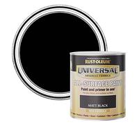 Rust-Oleum Universal Paint Matt Black 750ml