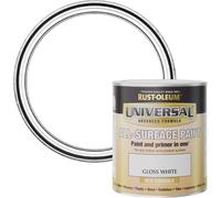 Rust-Oleum Universal All Surface Paint & Primer Gloss White 750ml ⚪️