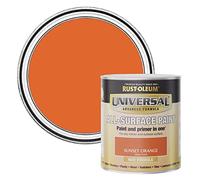 Rust-Oleum Universal Paint & Primer Gloss Sunset Orange 750ml