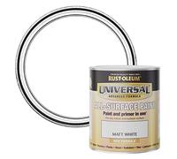 Rust-Oleum Universal Paint & Primer Matt White 750ml