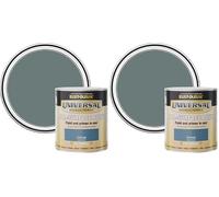 Rust-Oleum Universal Paint Satin Thyme 750ml (Pack of 2)