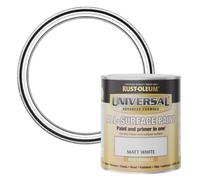 Rust-Oleum Universal White Matt All-Surface Paint 750Ml