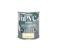 Rust-Oleum UPVC Matt Paint Clotted Cream 750ml, Cream