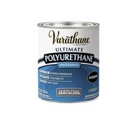Rust-Oleum Varathane 200141H 1-Quart Interior Crystal Clear Water-Based Poleurethane, Semi-Gloss Finish