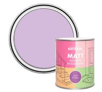 Rust-Oleum Purple Interior Wood Paint in Matt Finish - Violet Macaroon 750ml