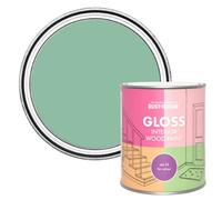 Rust-Oleum Green Interior Wood Paint in Gloss Finish - Wanderlust 750ml