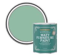 Rust-Oleum Green Furniture & Skirting Board Paint in Matt Finish - Wanderlust 750ml