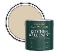 Rust-Oleum Brown Washable Kitchen Wall Paint in Matt Finish - Warm Clay 2.5L
