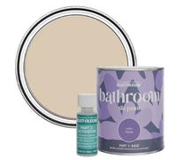 Rust-Oleum Beige Water-Resistant Bathroom Tile Paint in Satin Finish - Warm Clay 750ml