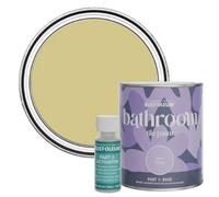 Rust-Oleum Green Water-Resistant Bathroom Tile Paint in Matt Finish - Wasabi 750ml