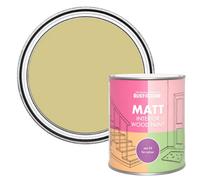 Rust-Oleum Green Interior Wood Paint in Matt Finish - Wasabi 750ml