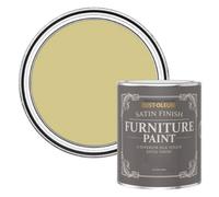 Rust-Oleum Green Furniture & Skirting Board Paint in Satin Finish - Wasabi 750ml