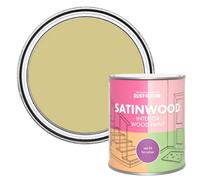 Rust-Oleum Green Satinwood Interior Wood Paint - Wasabi 750ml