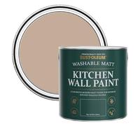 Rust-Oleum Washable Kitchen Wall & Ceiling Paint Paint, Stain, Mould and Moisture Resistant in Matt Finish - Smitten 2.5 litres