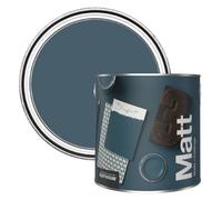 Rust-Oleum Colours Matt Emulsion Wall and Ceiling Paint - Blueprint 2.5L