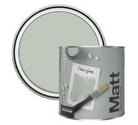 Rust-Oleum Colours Matt Emulsion Wall and Ceiling Paint - Chalk Green 2.5L