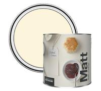 Rust-Oleum Colours Matt Emulsion Wall and Ceiling Paint - Clotted Cream 2.5L