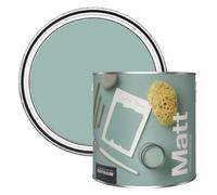 Rust-Oleum Colours Matt Emulsion Wall and Ceiling Paint - Coastal Blue 2.5L