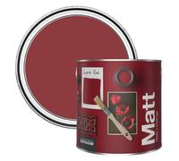 Rust-Oleum Colours Matt Emulsion Wall and Ceiling Paint - Empire Red 2.5L