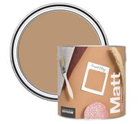 Rust-Oleum Colours Matt Emulsion Wall and Ceiling Paint - Fired Clay 2.5L