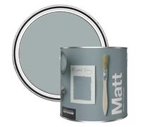 Rust-Oleum Colours Matt Emulsion Wall and Ceiling Paint - Mineral Grey 2.5L