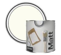 Rust-Oleum Colours Matt Emulsion Wall and Ceiling Paint - Porcelain 2.5L