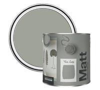 Rust-Oleum Colours Matt Emulsion Wall and Ceiling Paint - Tea Leaf 2.5L