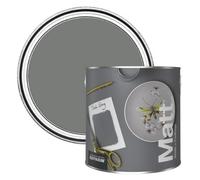 Rust-Oleum Colours Matt Emulsion Wall and Ceiling Paint - Torch Grey 2.5L