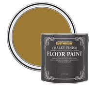 Rust-Oleum Yellow Scratch-Proof Floor Paint in Matt Finish - Wet Harvest 2.5L
