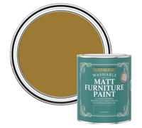 Rust-Oleum Yellow Furniture & Skirting Board Paint in Matt Finish - Wet Harvest 750ML